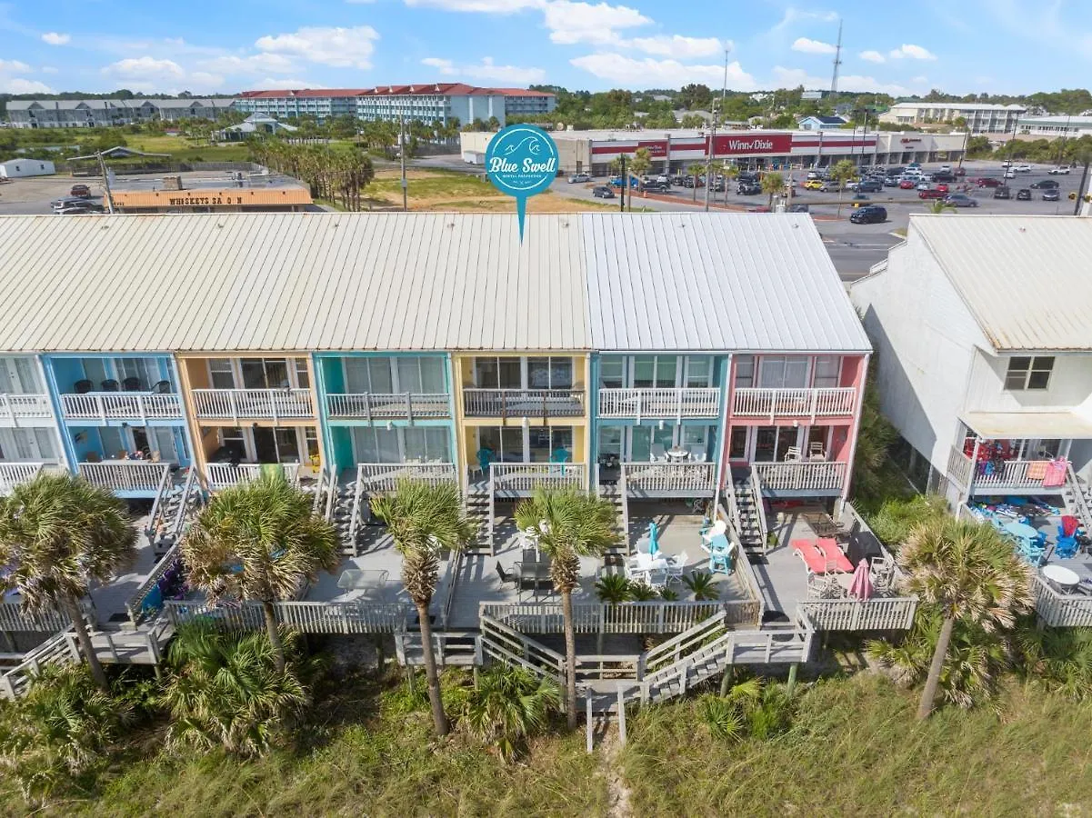 2Bd/25Ba Gulf Front Townhome Near Pier Park! Gulf Views! Beach Access! Panama City Beach Prázdninový dům