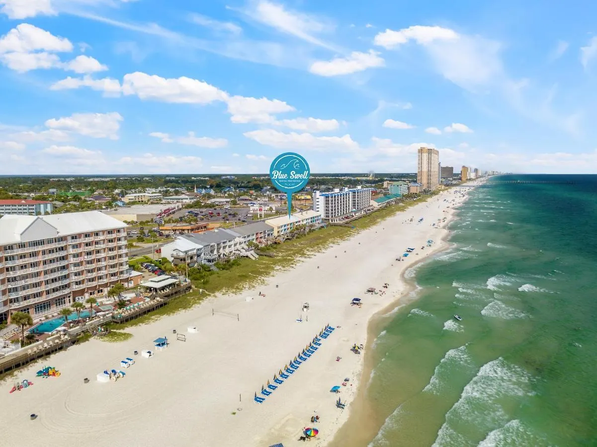 2Bd/25Ba Gulf Front Townhome Near Pier Park! Gulf Views! Beach Access! Panama City Beach 0*,