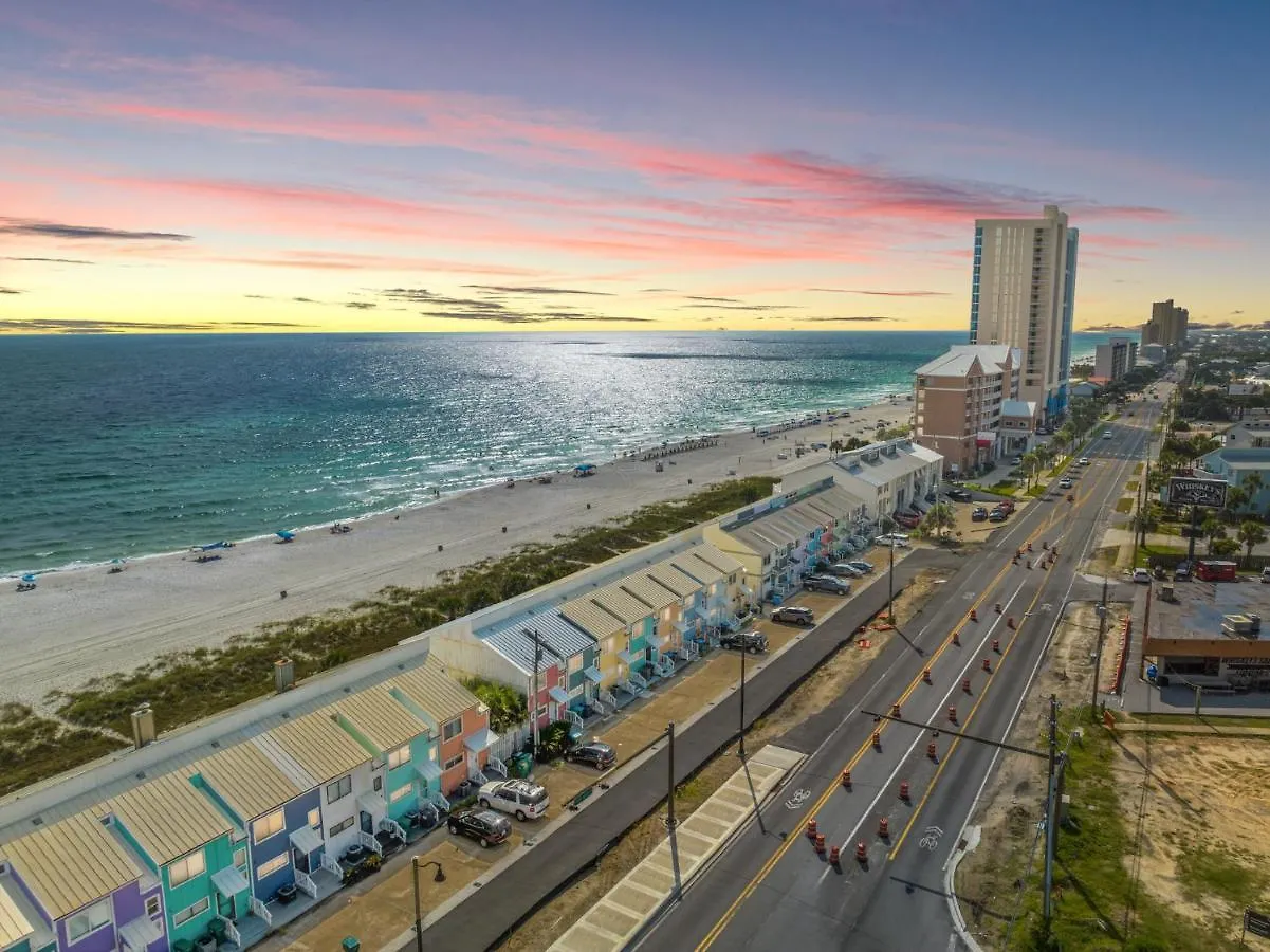 2Bd/25Ba Gulf Front Townhome Near Pier Park! Gulf Views! Beach Access! Panama City Beach USA